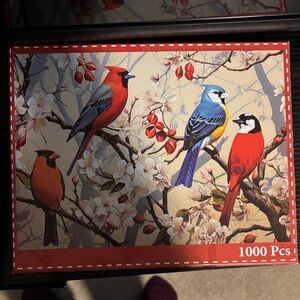 Birds on a Branch 1000 piece jigsaw puzzle
